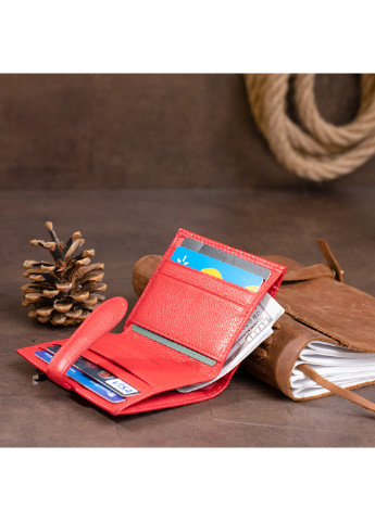 Женский кожаный кошелек-визитница 10х8,3х1,5 см st leather (252126687)