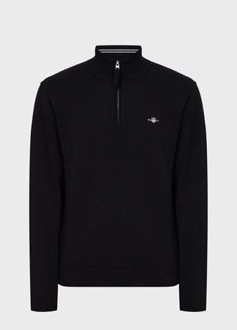 Черный зимний свитер Gant