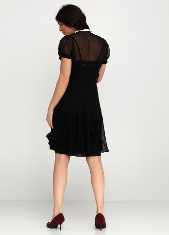 Чорна кежуал сукня, сукня Ralph Lauren однотонна