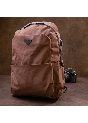 Текстильний рюкзак 31х45,5х12,5 см Vintage (242188071)