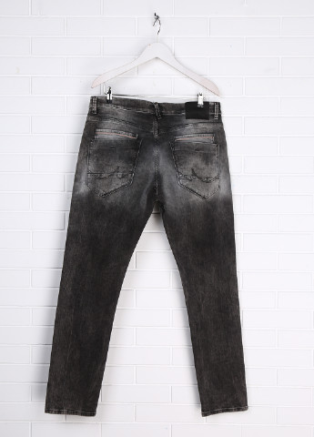 Грифельно-серые демисезонные зауженные джинсы LTB