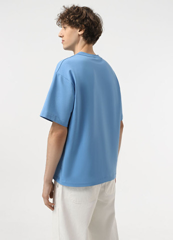 Темно-голубая футболка Promin