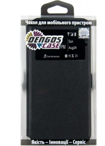 Чохол для мобільного телефону (смартфону) Flipp-Book Call ID Xiaomi Redmi 9, black (DG-SL-BK-266) (DG-SL-BK-266) DENGOS (201492535)