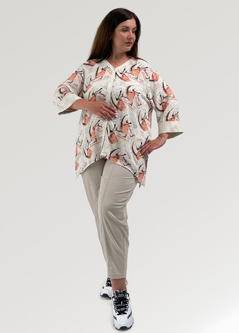 Молочная блуза Grandi