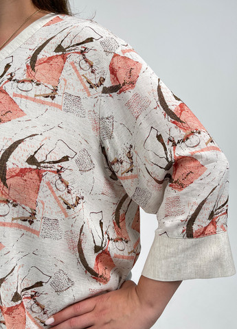 Молочная блуза Grandi