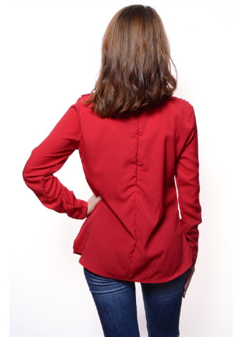 Красная демисезонная блуза Jennyfer
