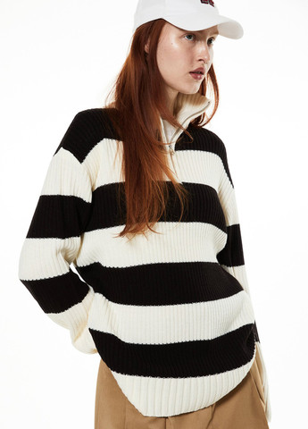 Комбінований зимовий светр H&M