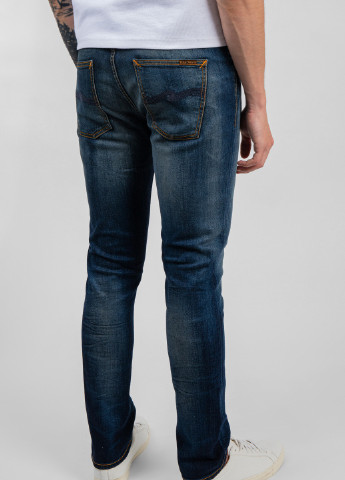 Темно-сині джинси skinny Nudie Jeans (238189931)