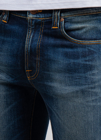 Темно-сині джинси skinny Nudie Jeans (238189931)