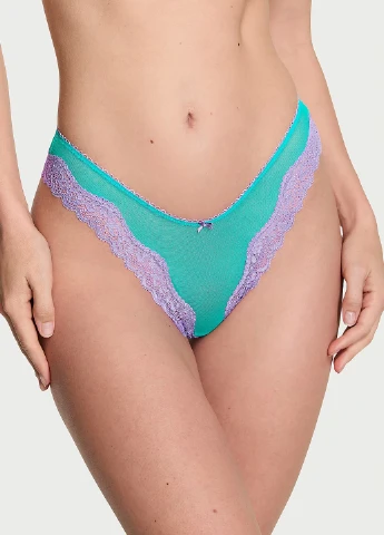 Бирюзовый демисезонный комплект (бюстгальтер, трусики) Victoria's Secret