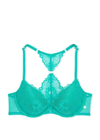 Бирюзовый демисезонный комплект (бюстгальтер, трусики) Victoria's Secret