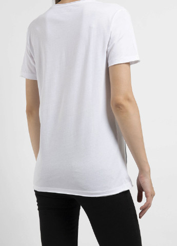 Біла футболка з принтом Rose Back Ko Samui - (250382471)