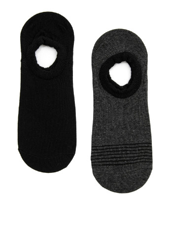Шкарпетки (2 пари) KOTON однотонні комбіновані повсякденні