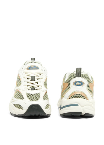 Бежевые демисезонные кроссовки Lacoste Storm 96 2K