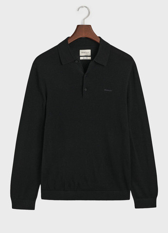 Чорний зимовий светр Gant