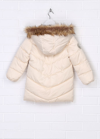 Молочная зимняя куртка Kiabi
