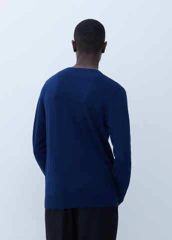 Синий демисезонный пуловер пуловер Reserved