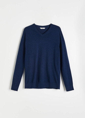 Синий демисезонный пуловер пуловер Reserved