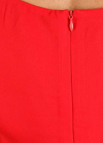Красное кэжуал платье Time of Style однотонное