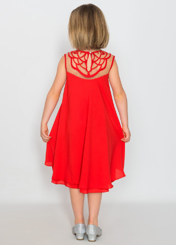 Красное платье Seam (130258554)
