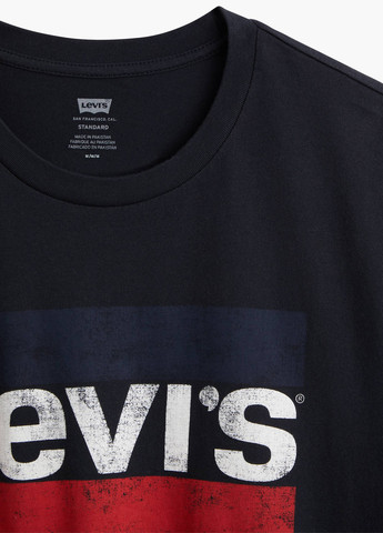 Черная футболка Levi's