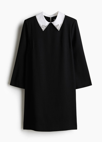 Чорно-білий ділова, кежуал сукня H&M колор блок