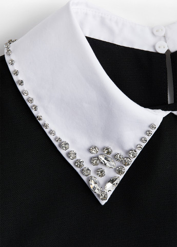 Чорно-білий ділова, кежуал сукня H&M колор блок