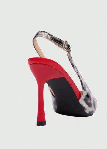 SHEIN Туфли слингбеки комбинированный з искусственная кожа, китай — лето (340109562)