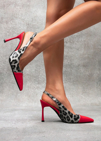 SHEIN Туфли слингбеки комбинированный з искусственная кожа, китай — лето (340109562)