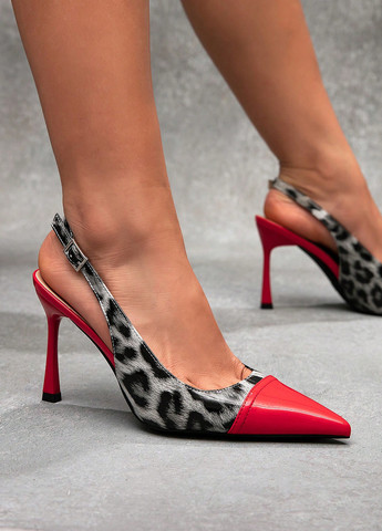 SHEIN Туфли слингбеки комбинированный з искусственная кожа, китай — лето (340109562)