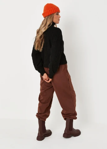 Черный демисезонный свитер Missguided