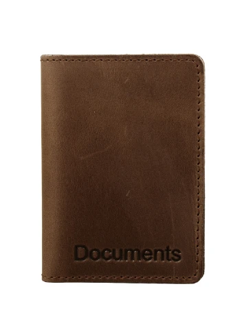 Мужская обложка для документов 7х10х1,5 см DNK Leather (250097440)