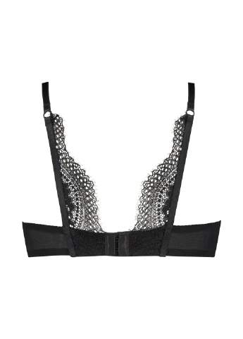 Чорний балконет бюстгальтер Hunkemoller з кісточками поліамід
