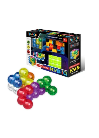 Дитячий магнітний конструктор 23х17,5х6,4 см A-Toys (254051872)