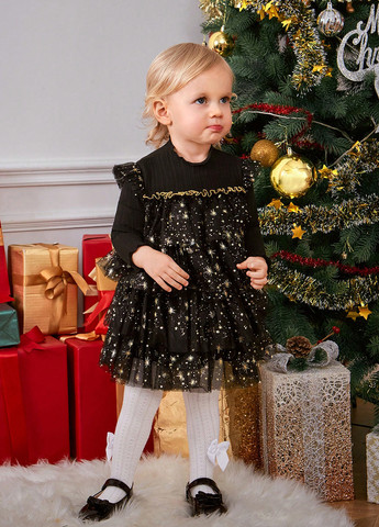 Чёрное платье SHEIN (331739290)