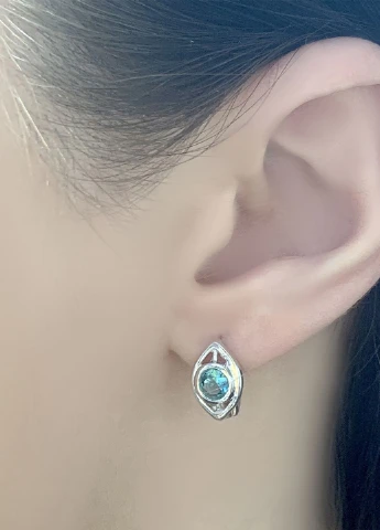 Серьги Silver Flame (152533029)