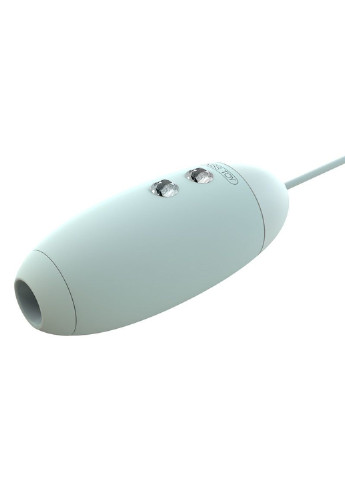Вакуумний стимулятор з віброяйцем 2-в-1 KisToy Miss VV Cyan KissToy (252297556)