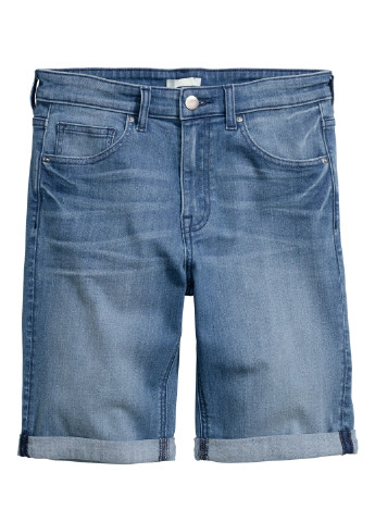Шорты H&M синие джинсовые
