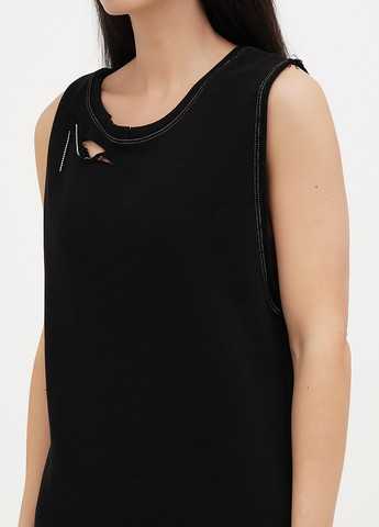 Чорна кежуал сукня сукня-майка Vicolo однотонна
