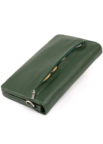 Женский кожаный кошелек-клатч 19х9,5х2,5 см st leather (252127024)