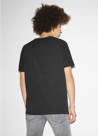 Чорна футболка C&A