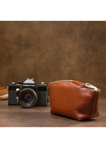 Жіноча шкіряна косметичка 23х10х7 см Grande Pelle (252417279)