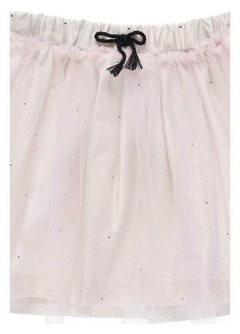 Пудровая кэжуал однотонная юбка Chicco пышная