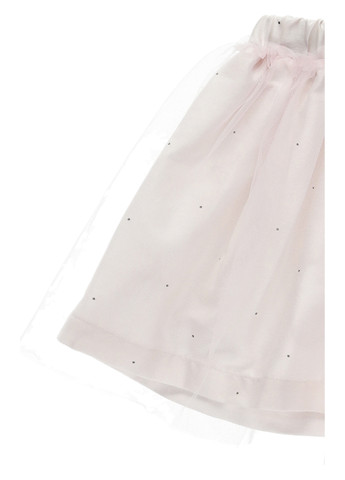 Пудровая кэжуал однотонная юбка Chicco пышная