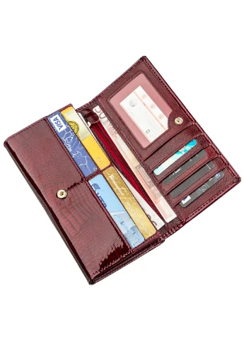 Жіночий шкіряний гаманець 18х9,5 см st leather (252132561)