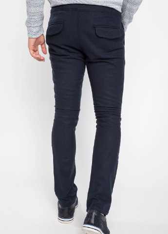 Серо-синие кэжуал демисезонные зауженные брюки DeFacto