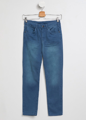 Голубые демисезонные джинсы DeFacto