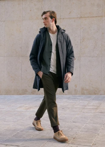 Зеленый демисезонный кардиган Uniqlo