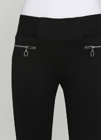 Черные кэжуал демисезонные зауженные брюки G & B