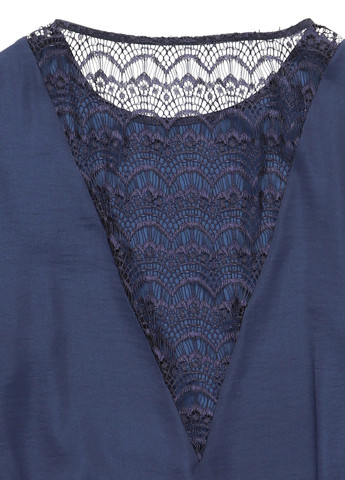 Темно-синя кежуал сукня а-силует Vila однотонна